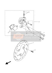 Pinza de freno delantero